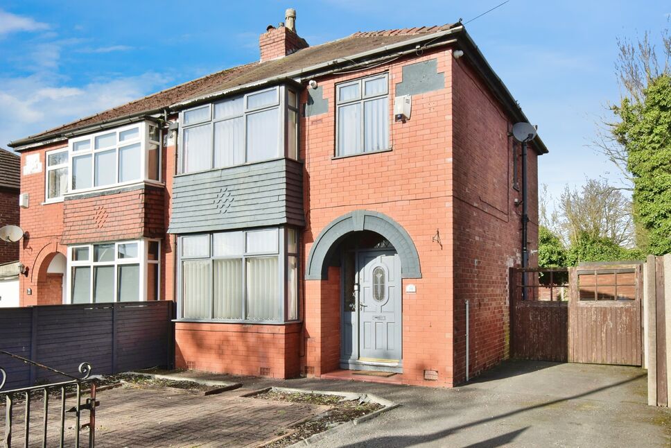 Main image of 3 bedroom Semi Detached House for sale, Longford Road West, Reddish, Cheshire, SK5