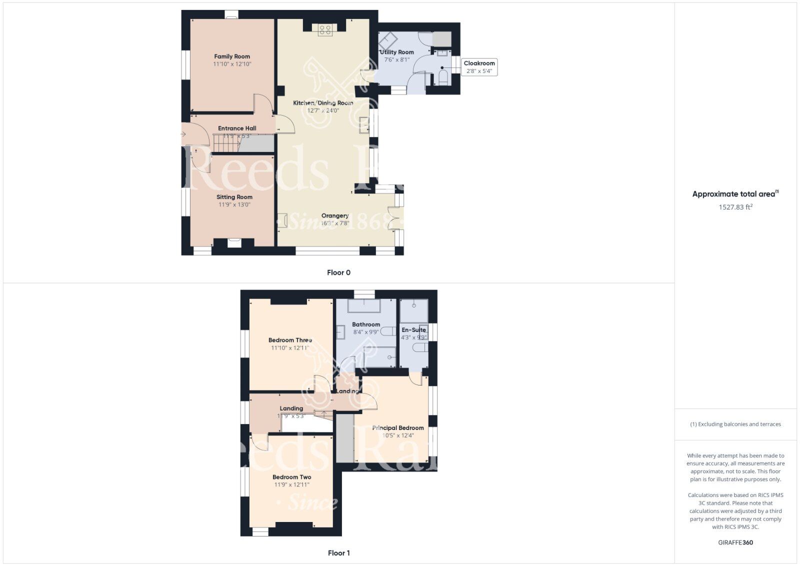 Floorplan of 3 bedroom Detached House for sale, Station Road, Preston, East Yorkshire, HU12