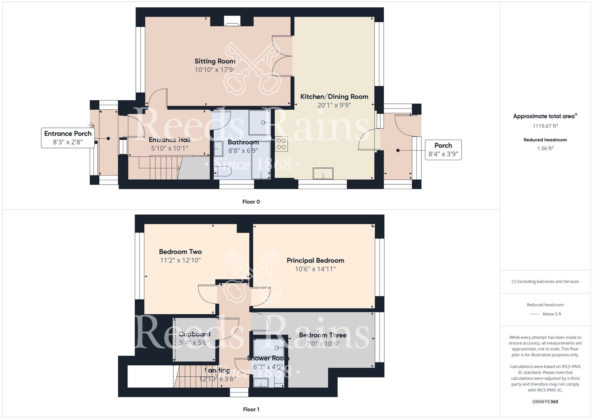 Floorplan of 3 bedroom Semi Detached House for sale, Cotterdale, Hull, East Yorkshire, HU7