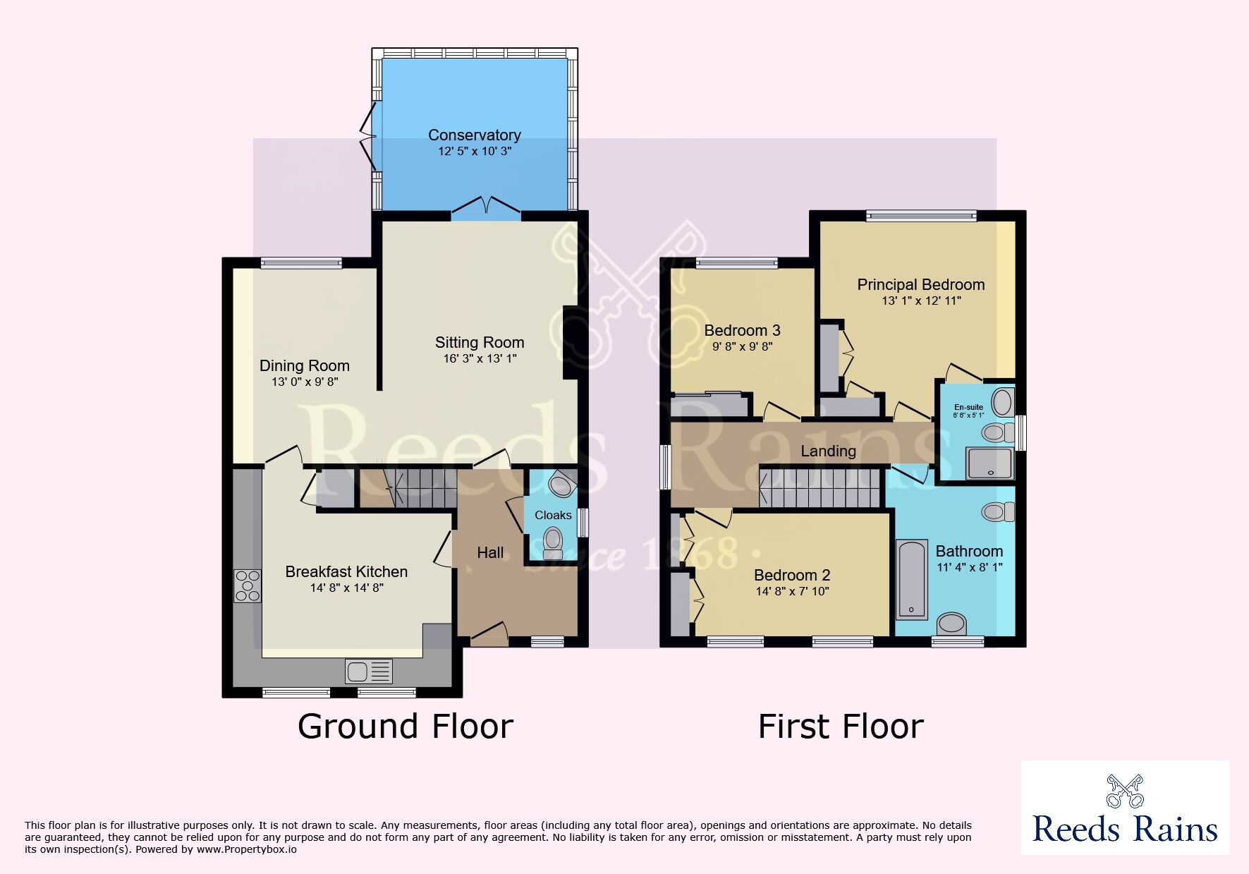 Floorplan of 3 bedroom Detached House for sale, Rectory Lane, Preston, Hull, HU12