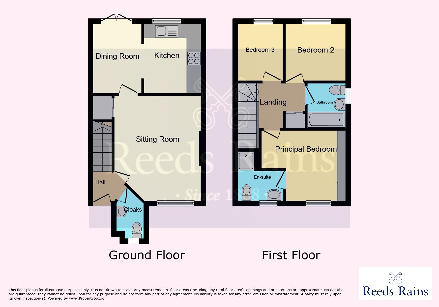 Floorplan of 3 bedroom Detached House for sale, Lorenzos Way, Hull, East Yorkshire, HU9