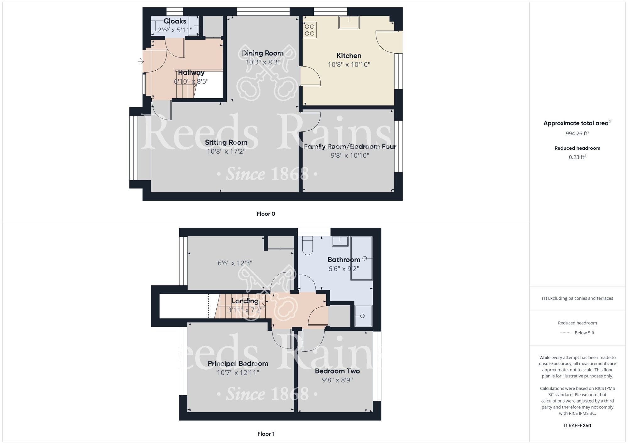 Floorplan of 3 bedroom Semi Detached House for sale, Stanbury Road, Hull, East Yorkshire, HU6