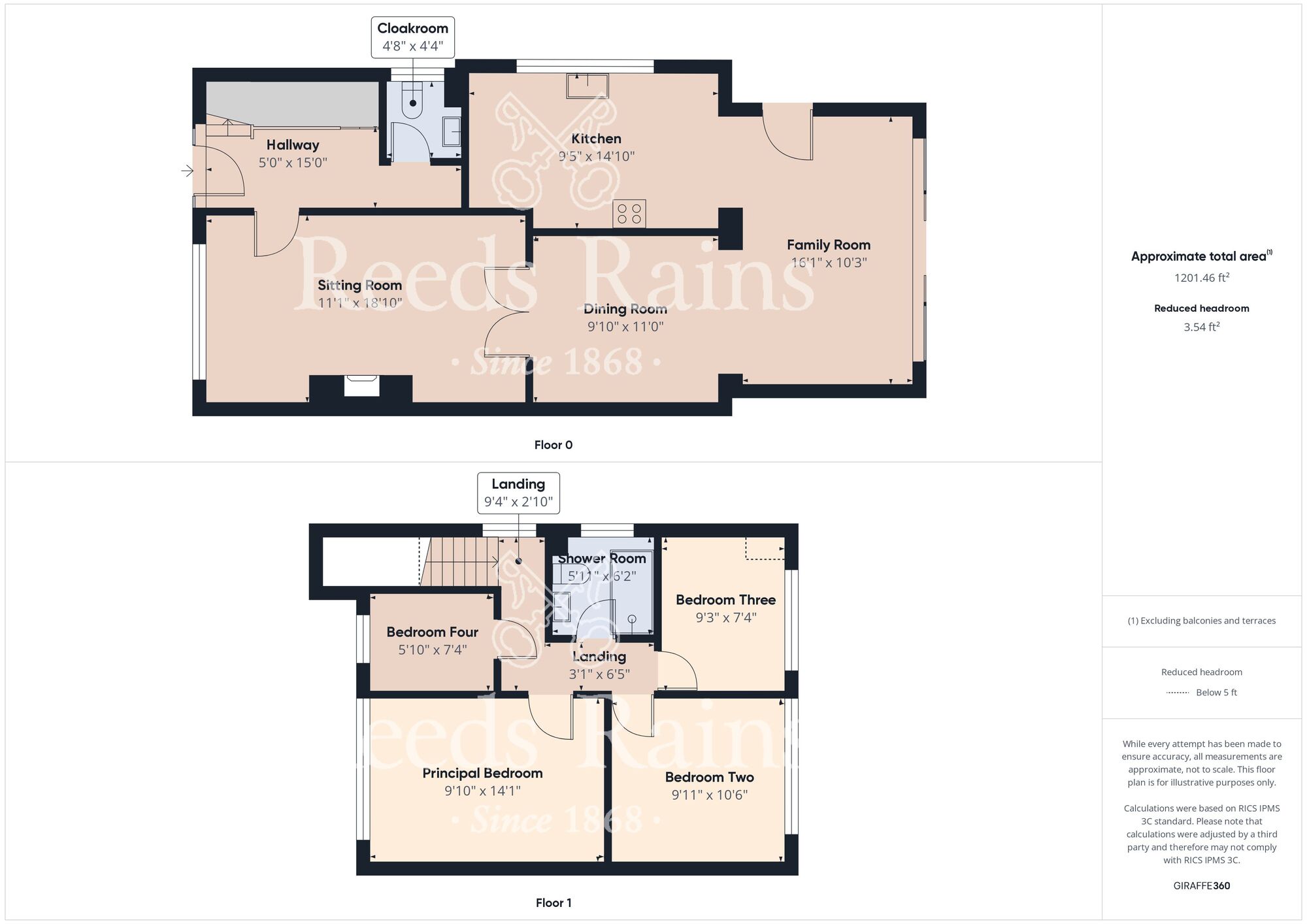 Floorplan of 4 bedroom Semi Detached House for sale, Westlands Road, Sproatley, Hull, HU11