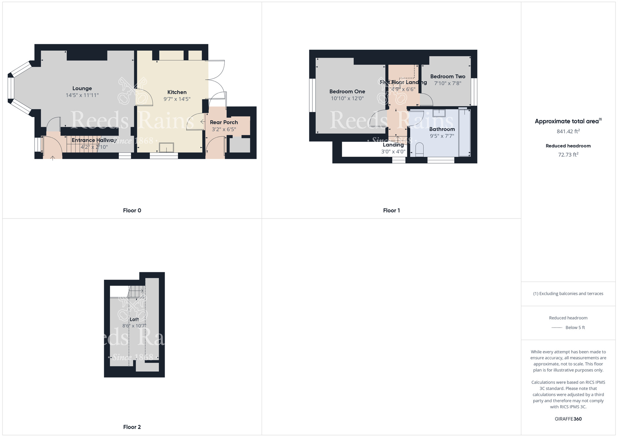 Floorplan of 2 bedroom Semi Detached House for sale, Lime Tree Avenue, Hull, East Riding of Yorkshire, HU8