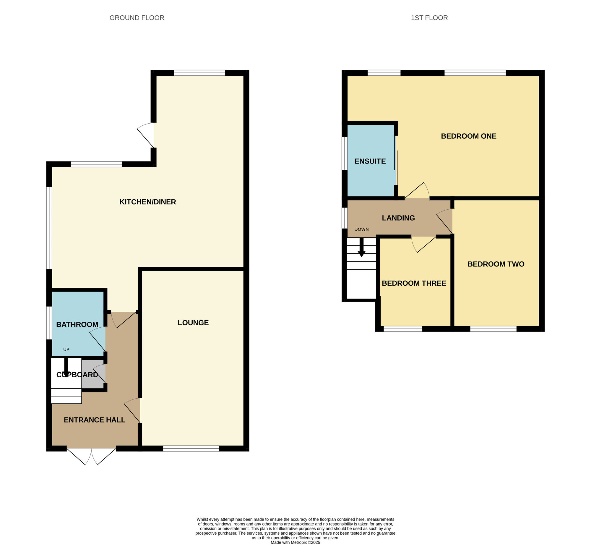 Floorplan of 3 bedroom Semi Detached House for sale, Jendale, Hull, East Yorkshire, HU7