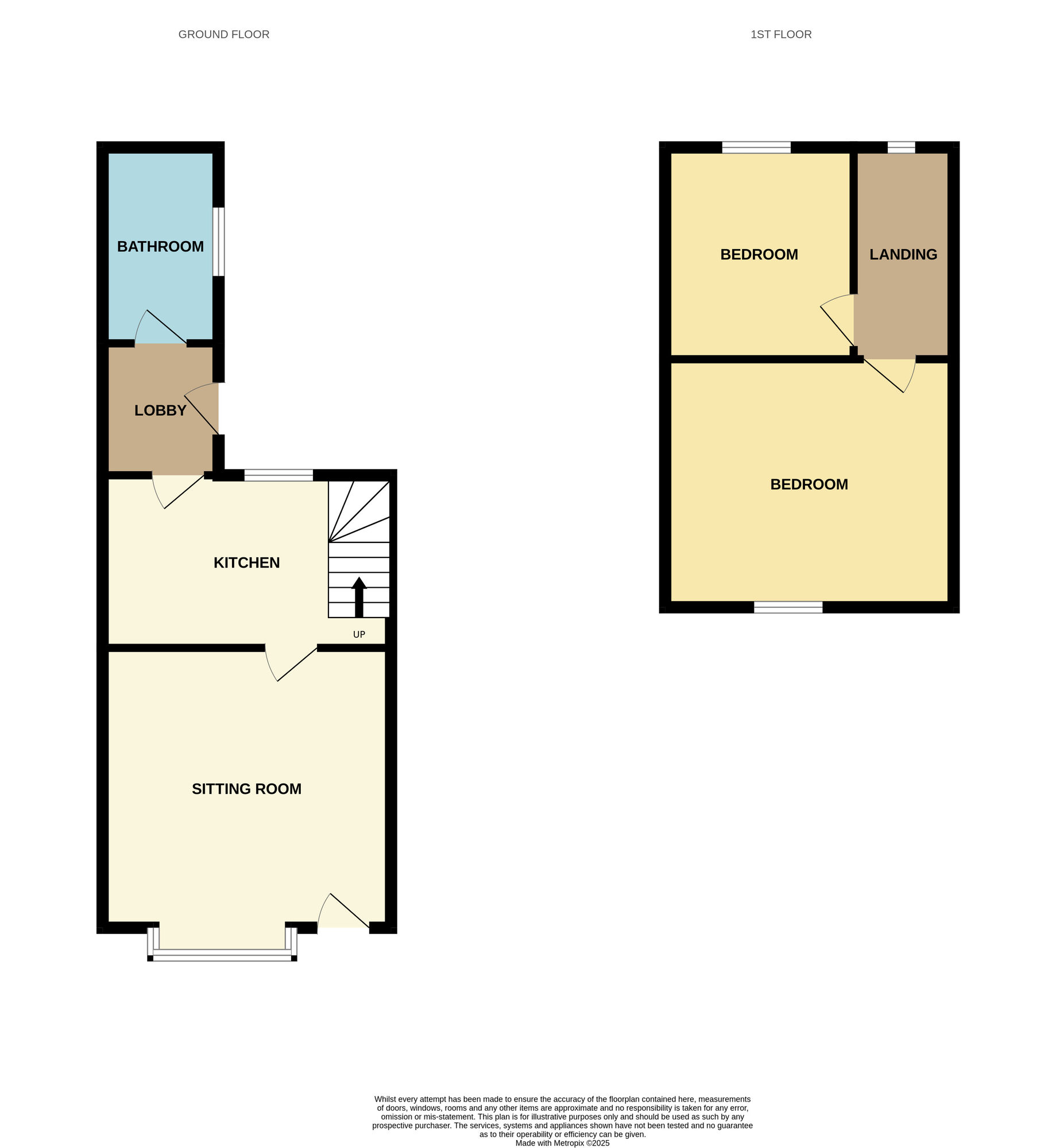 Floorplan of 2 bedroom Mid Terrace House for sale, Eastern Villas, Holland Street, East Yorkshire, HU9