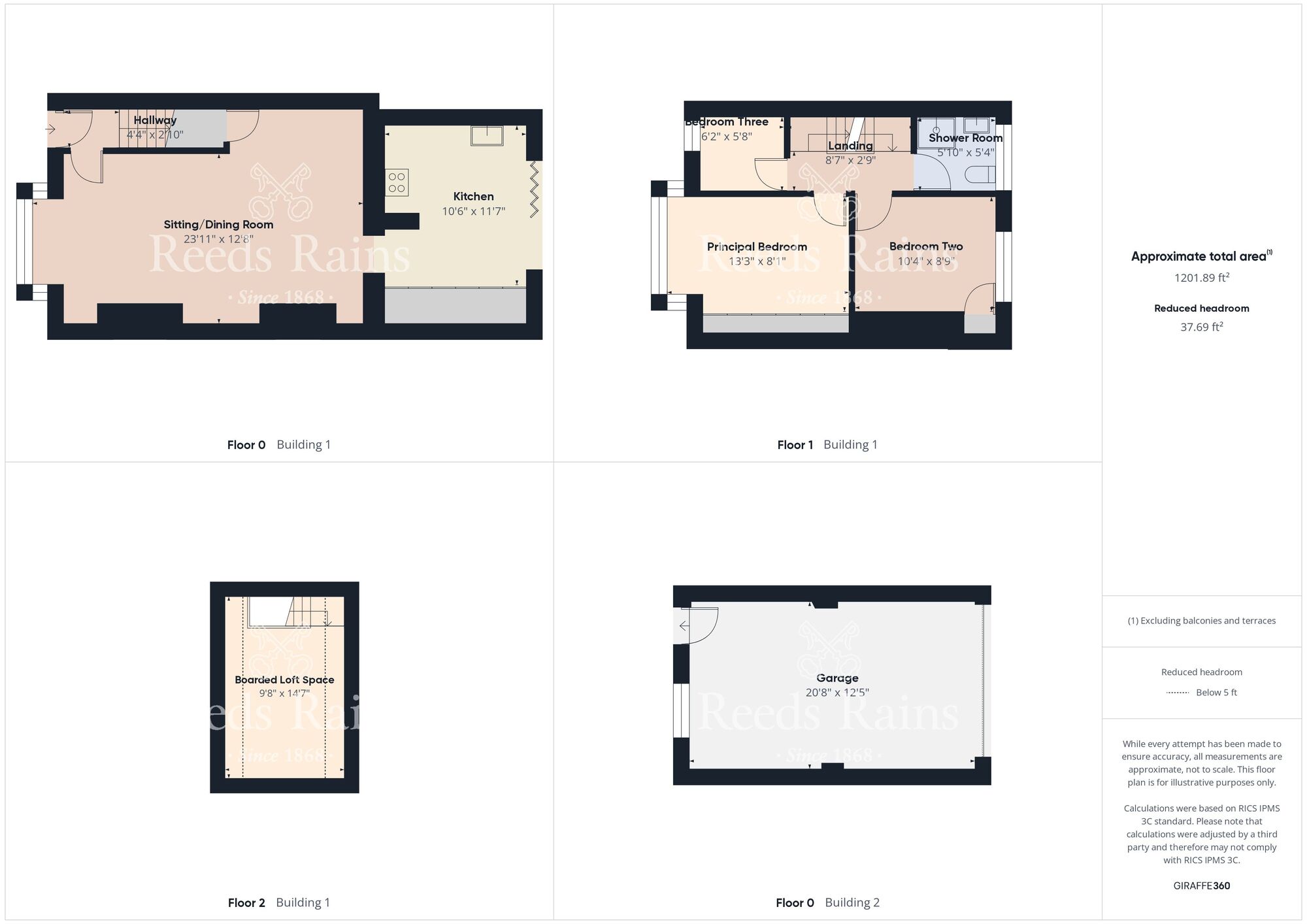 Floorplan of 3 bedroom Mid Terrace House for sale, James Reckitt Avenue, Hull, East Yorkshire, HU8