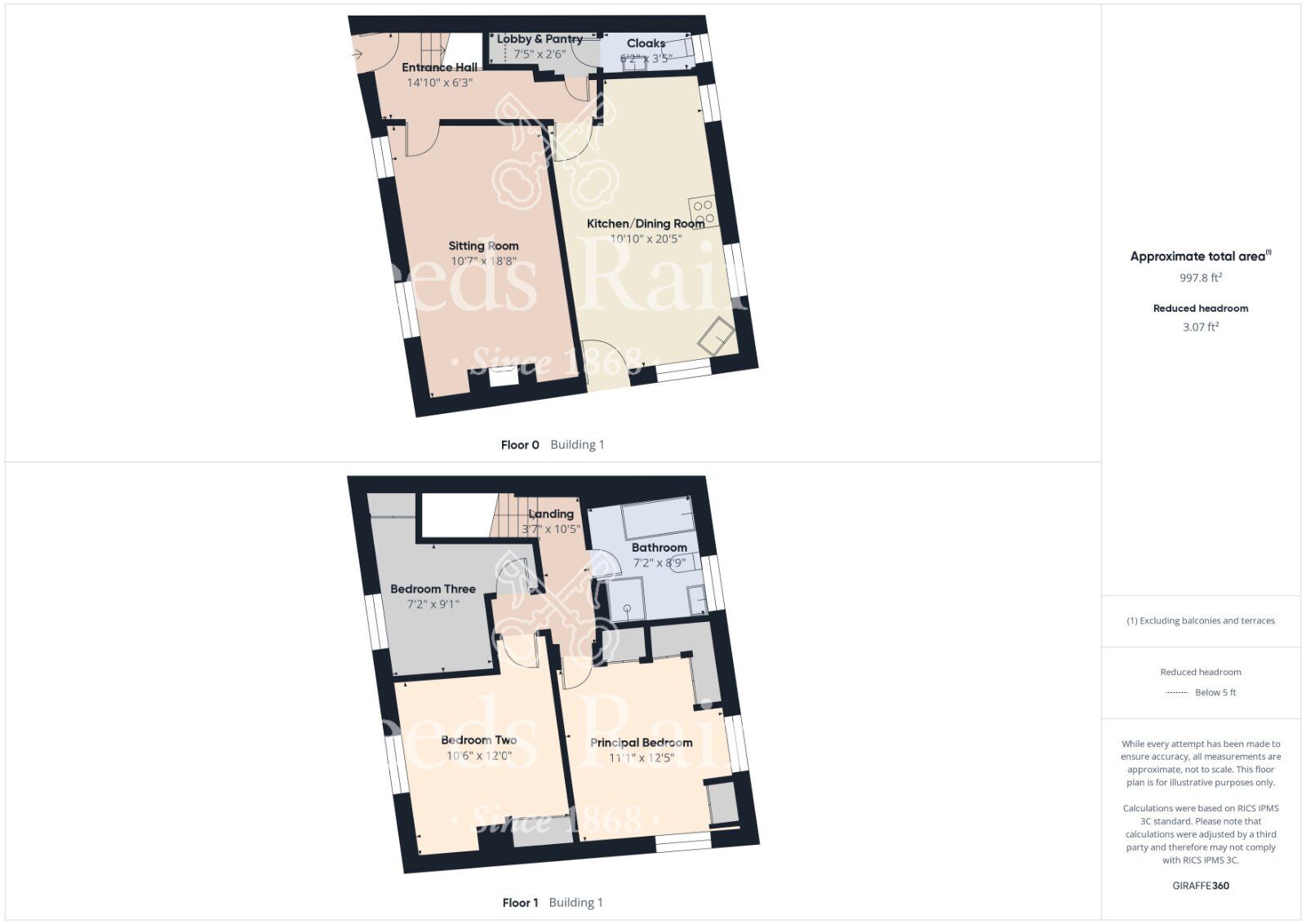 Floorplan of 3 bedroom Semi Detached House for sale, Marsh Lane, Ryehill, East Yorkshire, HU12