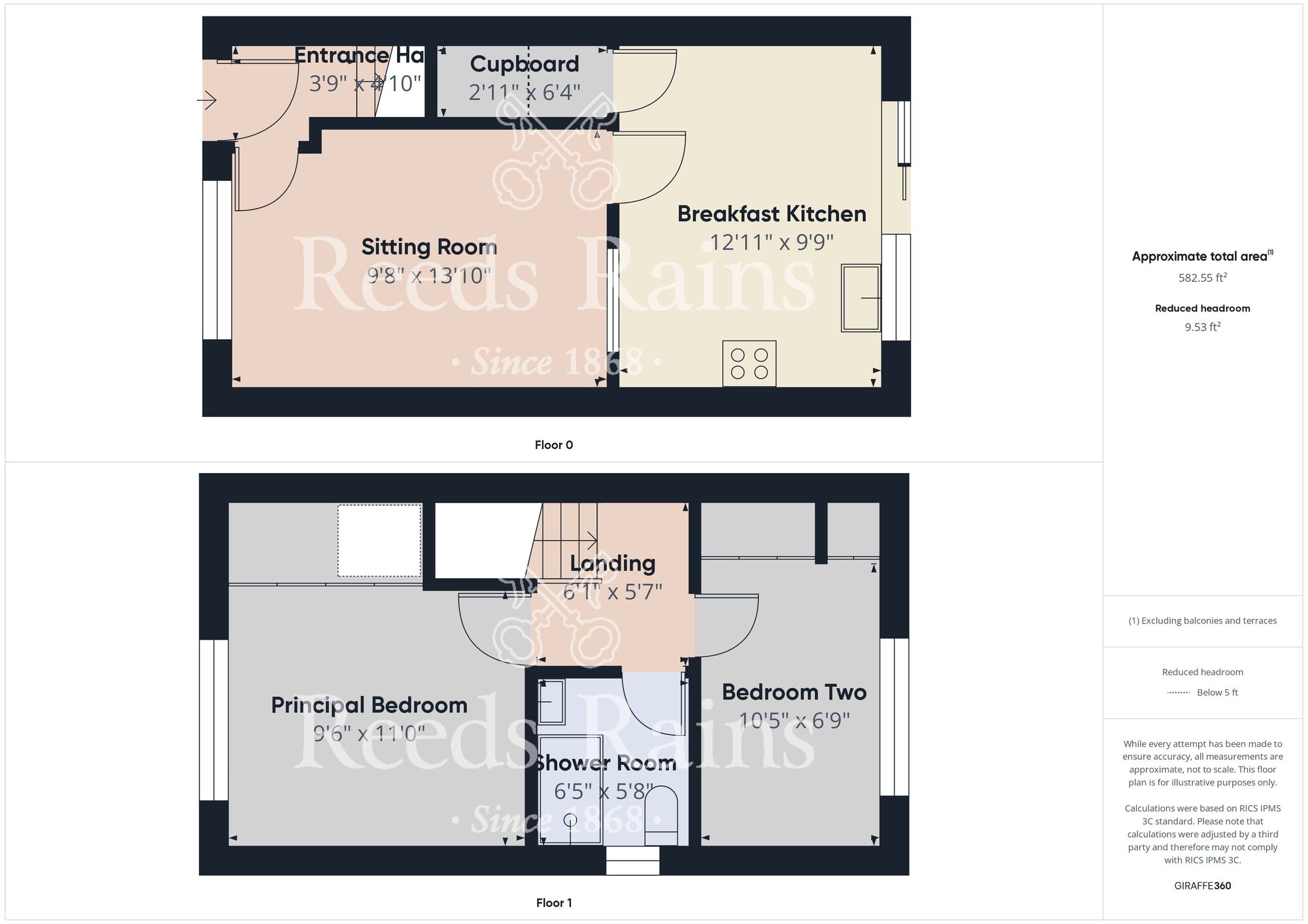 Floorplan of 2 bedroom Semi Detached House for sale, Harcourt Drive, Hull, East Yorkshire, HU9