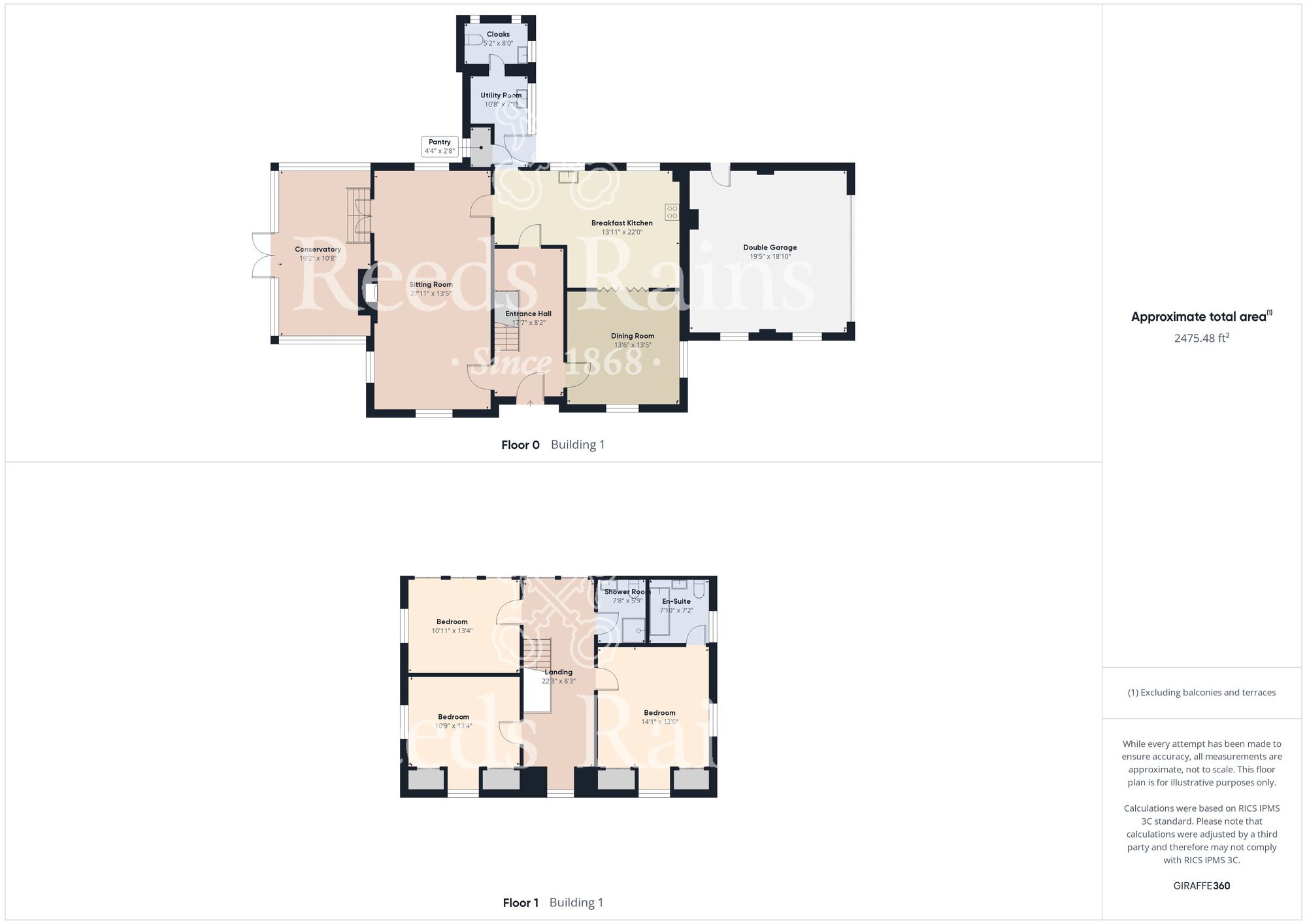 Floorplan of 3 bedroom Detached House for sale, Jubilee Lane, Burton Pidsea, East Yorkshire, HU12