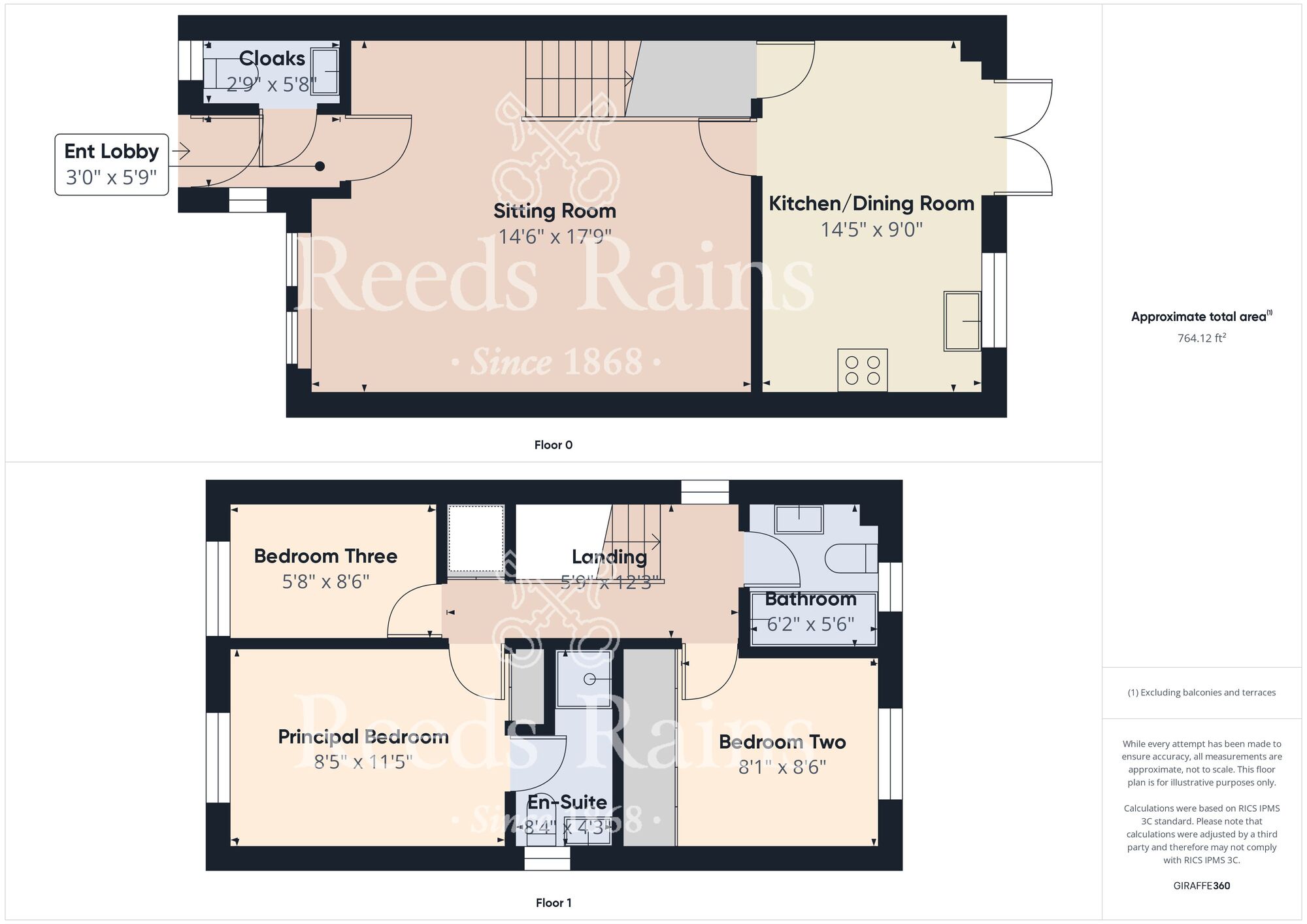 Floorplan of 3 bedroom Detached House for sale, Western Gailes Way, Hull, East Yorkshire, HU8