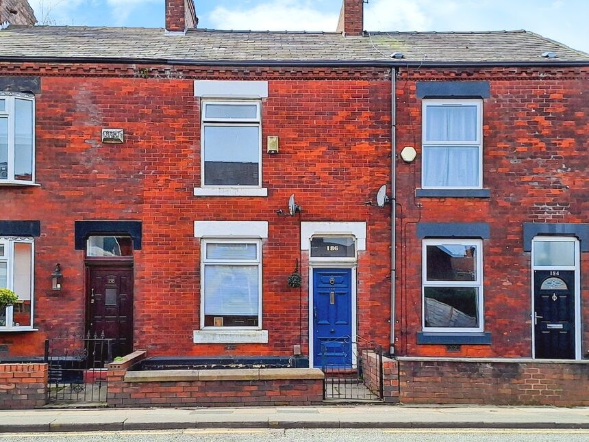 Main image of 2 bedroom Mid Terrace House for sale, Stockport Road, Denton, Greater Manchester, M34