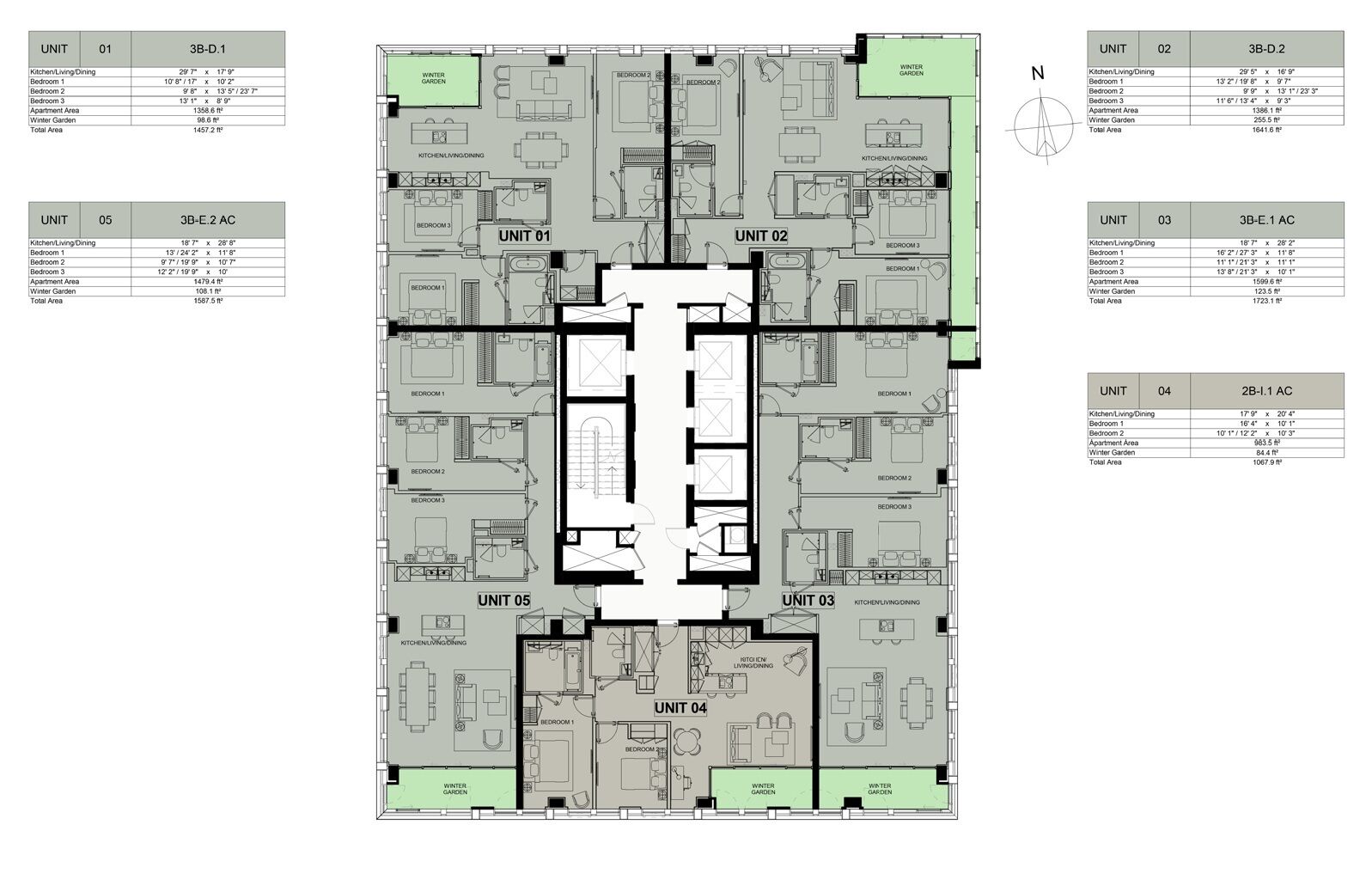 Floorplan of 3 bedroom  Flat for sale, Bondway, London, SW8