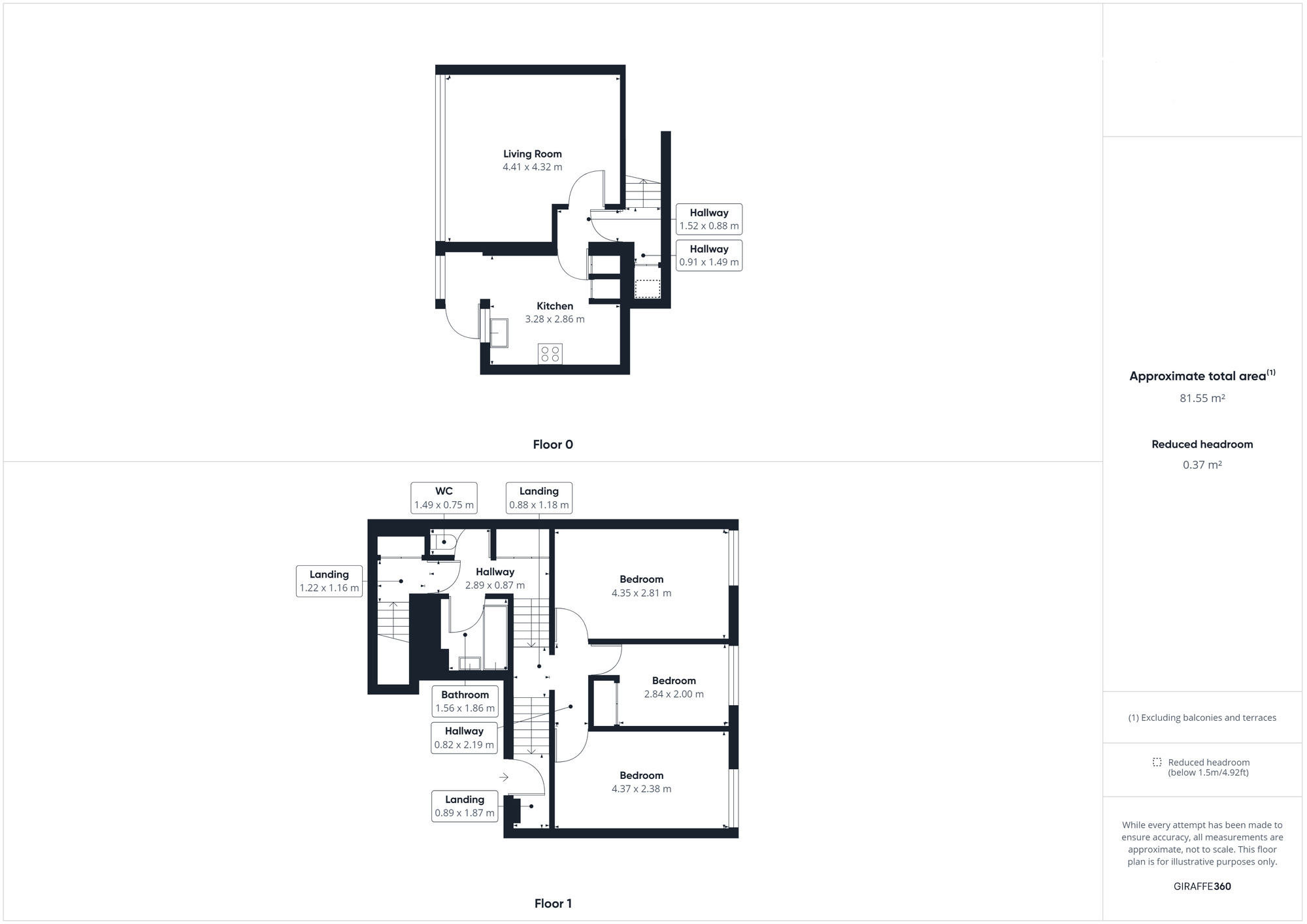 Floorplan of 3 bedroom  Flat for sale, John Ruskin Street, London, SE5