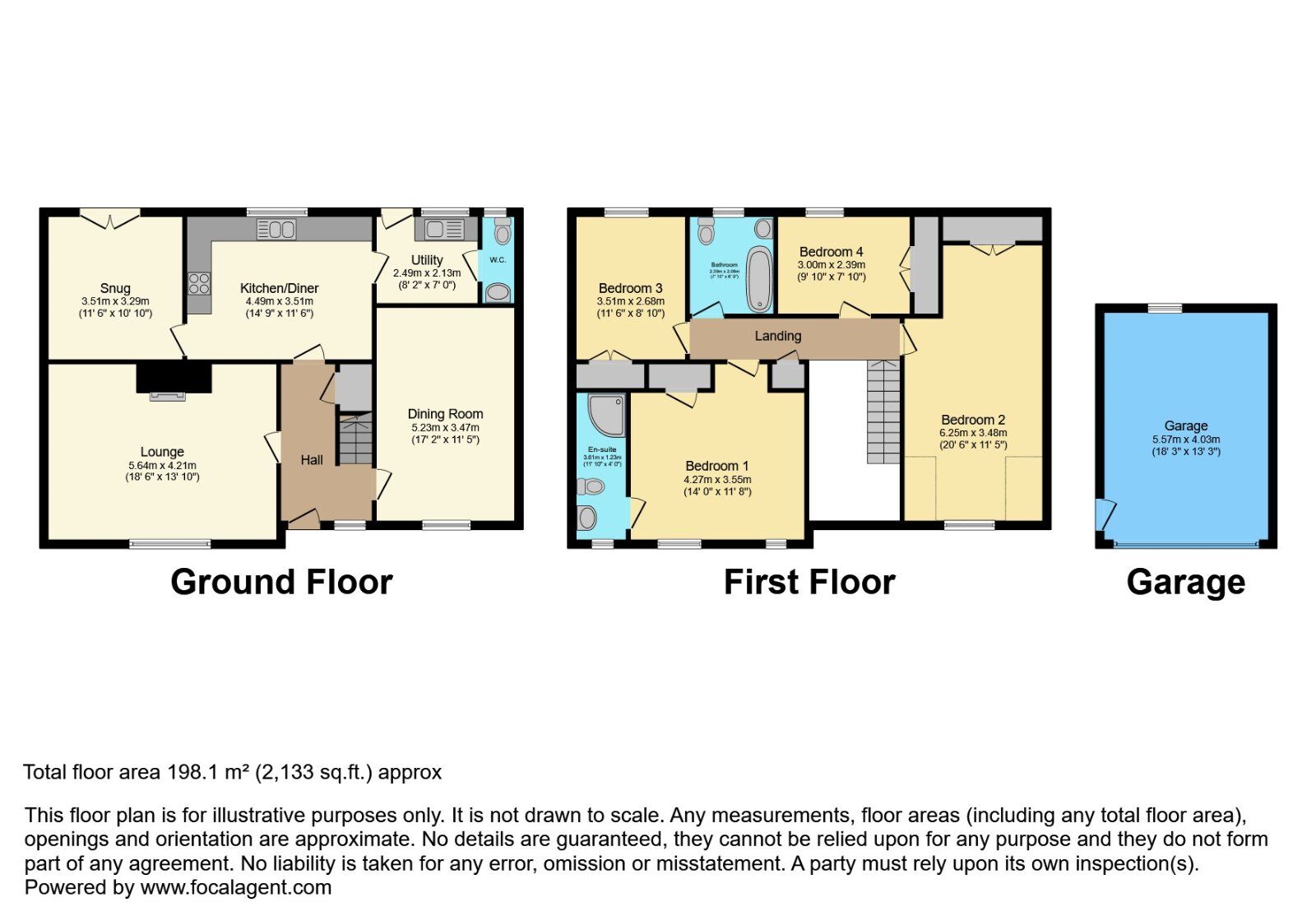 Floorplan of 4 bedroom Detached House for sale, Holborn Hall, County Antrim, BT27