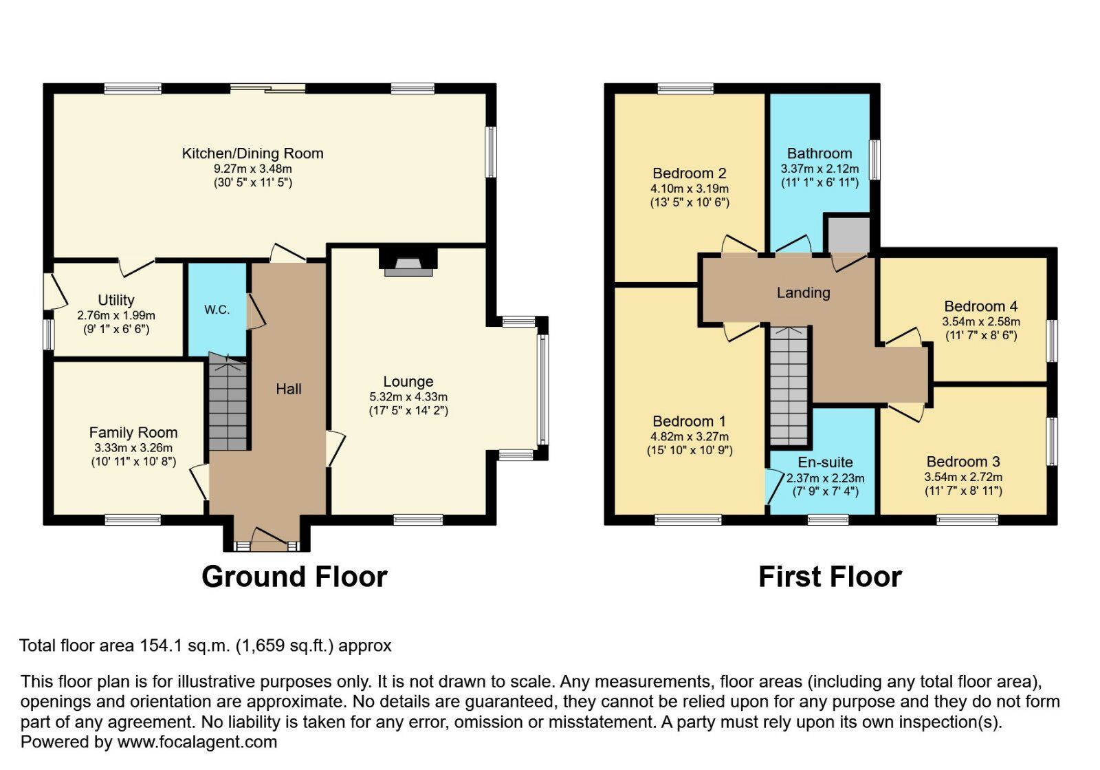 Floorplan of 4 bedroom Detached House for sale, Ballymullan Manor, Lisburn, BT27