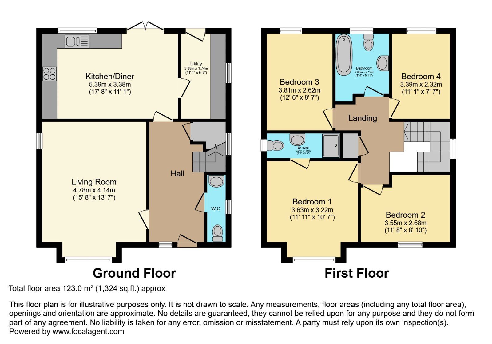 Floorplan of 4 bedroom Detached House for sale, Sycamore Lane, Lisburn, County Antrim, BT28