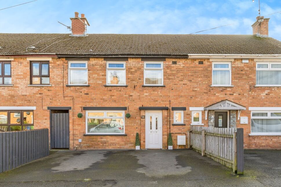 Main image of 3 bedroom Mid Terrace House for sale, Beattie Park Central, Dunmurry, County Down, BT17