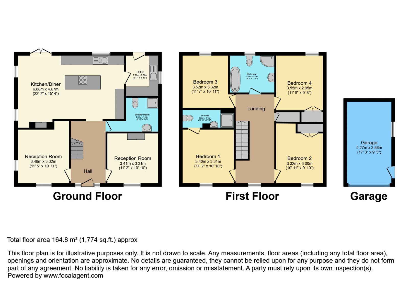 Floorplan of 4 bedroom Detached House for sale, Gravelhill Road, Lisburn, County Down, BT27