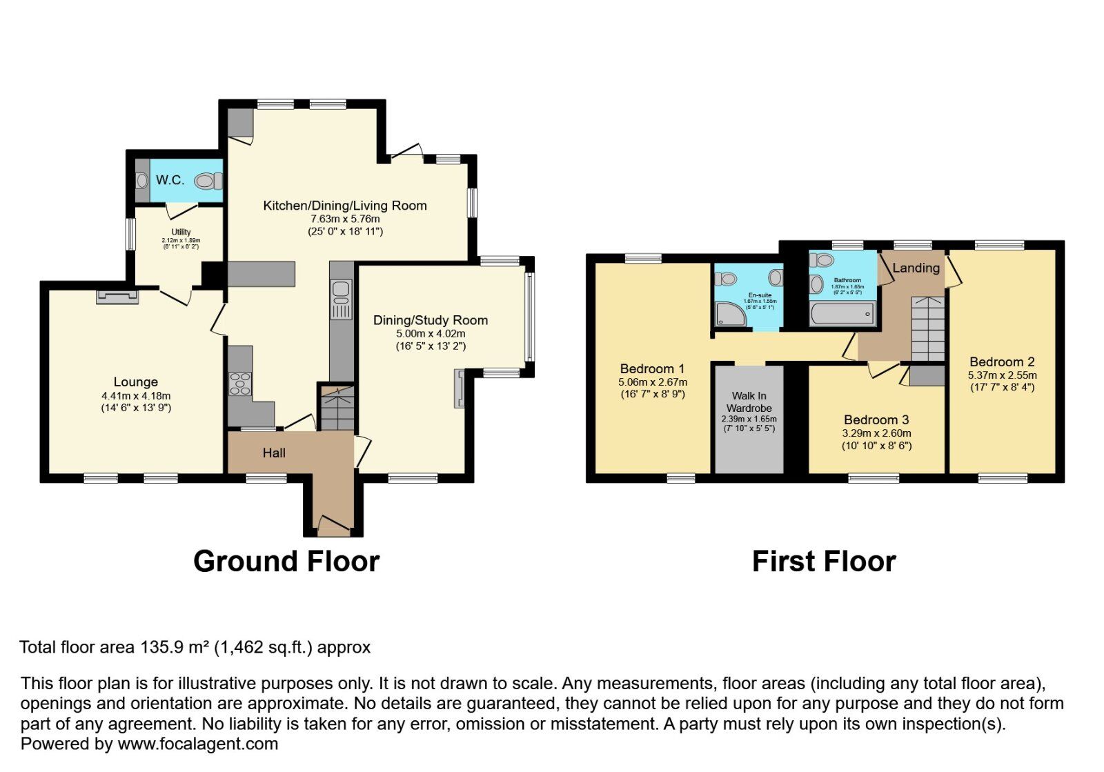 Floorplan of 3 bedroom Detached House for sale, Burnbrae Avenue, Lisburn, County Down, BT27