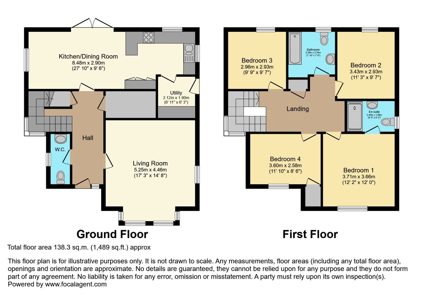 Floorplan of 4 bedroom Detached House for sale, Woodbrook Manor, Lisburn, BT28