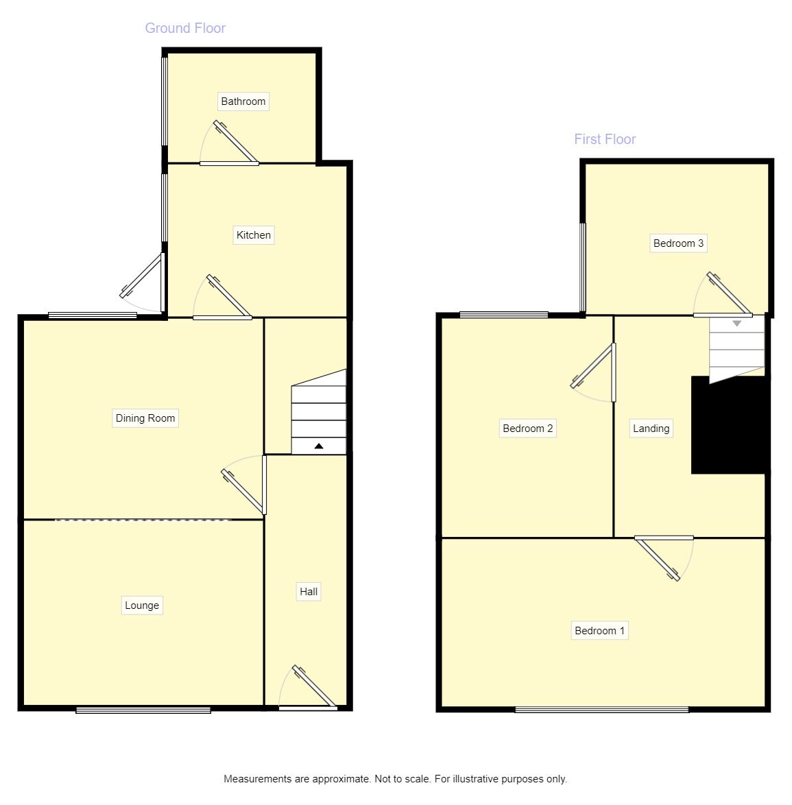 Floorplan of 3 bedroom Mid Terrace House for sale, Pickwick Street, Liverpool, Merseyside, L8