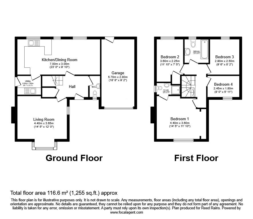 Floorplan of 4 bedroom Detached House for sale, Inglewood, Liverpool, Merseyside, L12