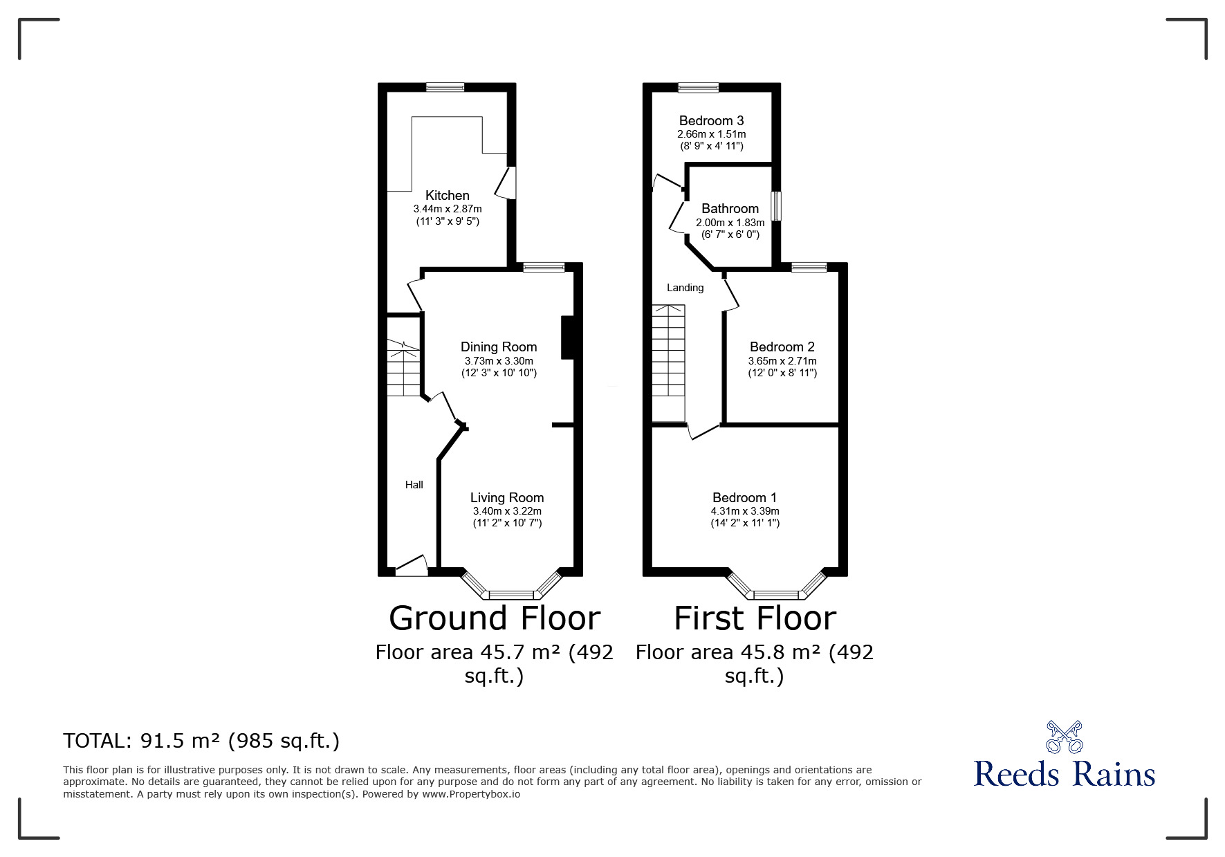 Floorplan of 3 bedroom Mid Terrace House for sale, Ince Avenue, Anfield, Merseyside, L4