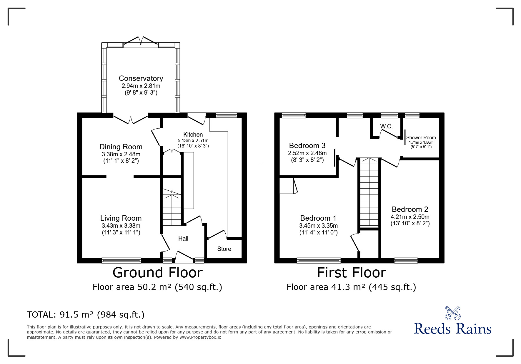 Floorplan of 3 bedroom Mid Terrace House for sale, Molland Close, Liverpool, Merseyside, L12