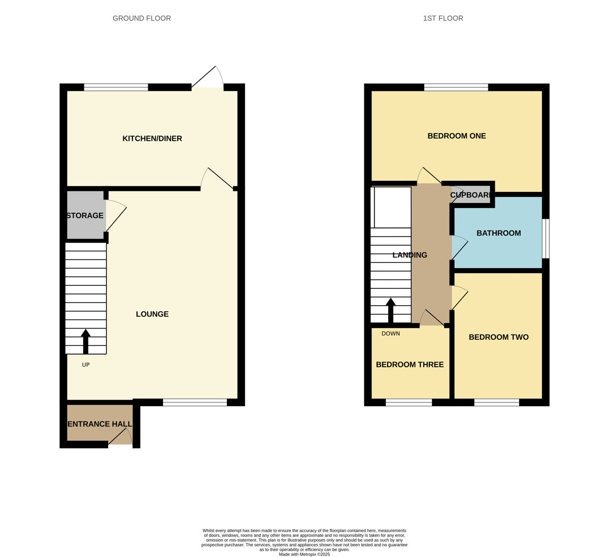 Floorplan of 3 bedroom Semi Detached House for sale, Ellesmere Port, Ellesmere Port, CH65