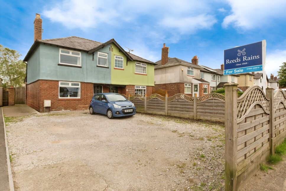 Main image of 3 bedroom Semi Detached House for sale, London Road, Lyme Green, Cheshire, SK11