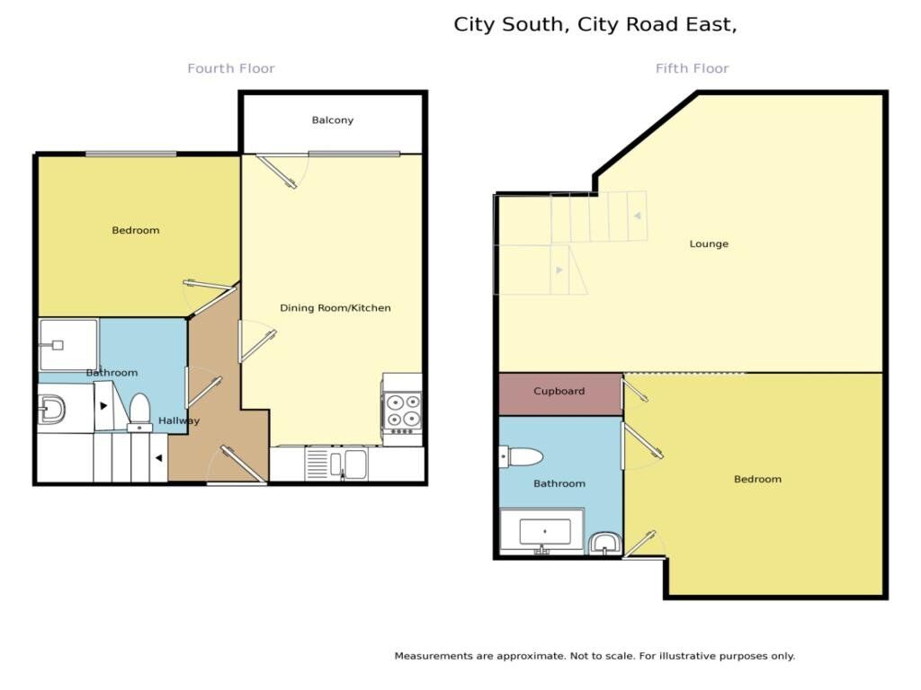 Floorplan of 2 bedroom  Flat to rent, City Road East, Manchester, Greater Manchester, M15