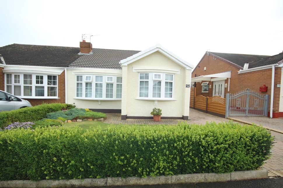 Main image of 2 bedroom Semi Detached Bungalow for sale, High Rifts, Stainton, Middlesbrough, TS8