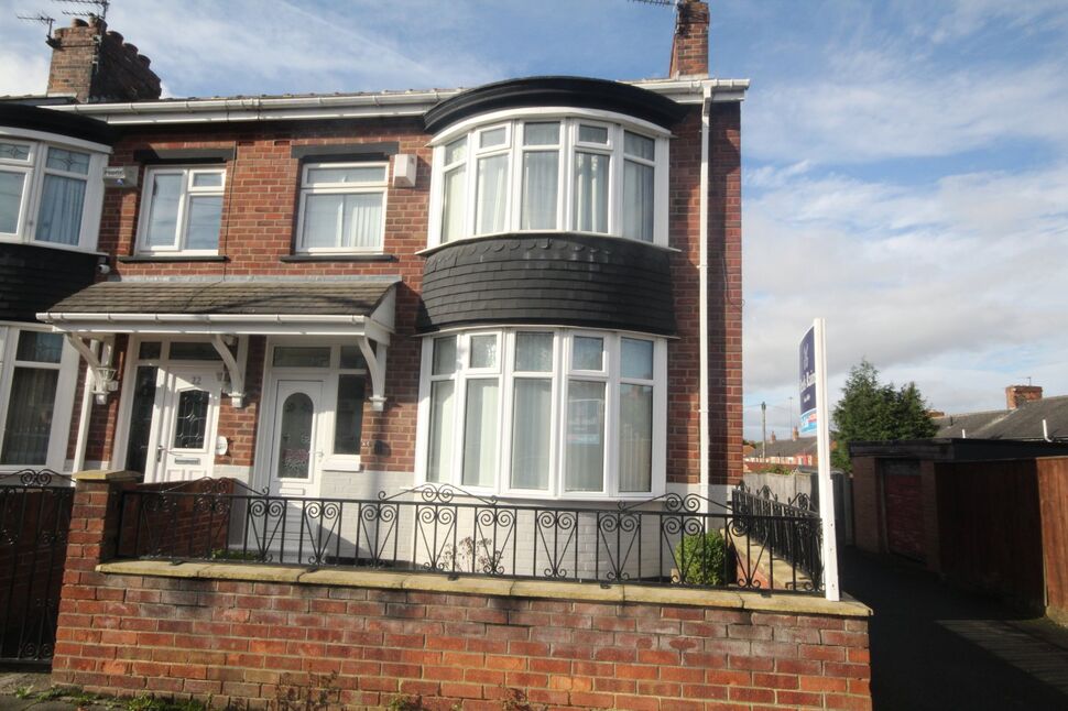 Main image of 3 bedroom End Terrace House for sale, Alton Road, West Lane, Middlesbrough, TS5