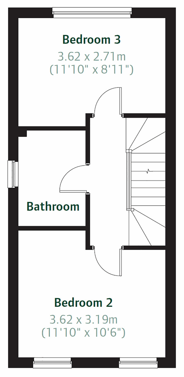 Floorplan of 3 bedroom Semi Detached House for sale, Acorn Drive, Acklam, Middlesbrough, TS5