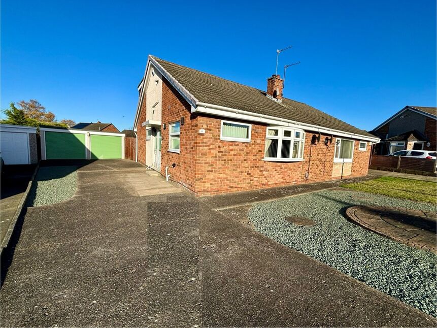 Main image of 2 bedroom Semi Detached Bungalow for sale, Hallgarth Close, Acklam, Middlesbrough, TS5