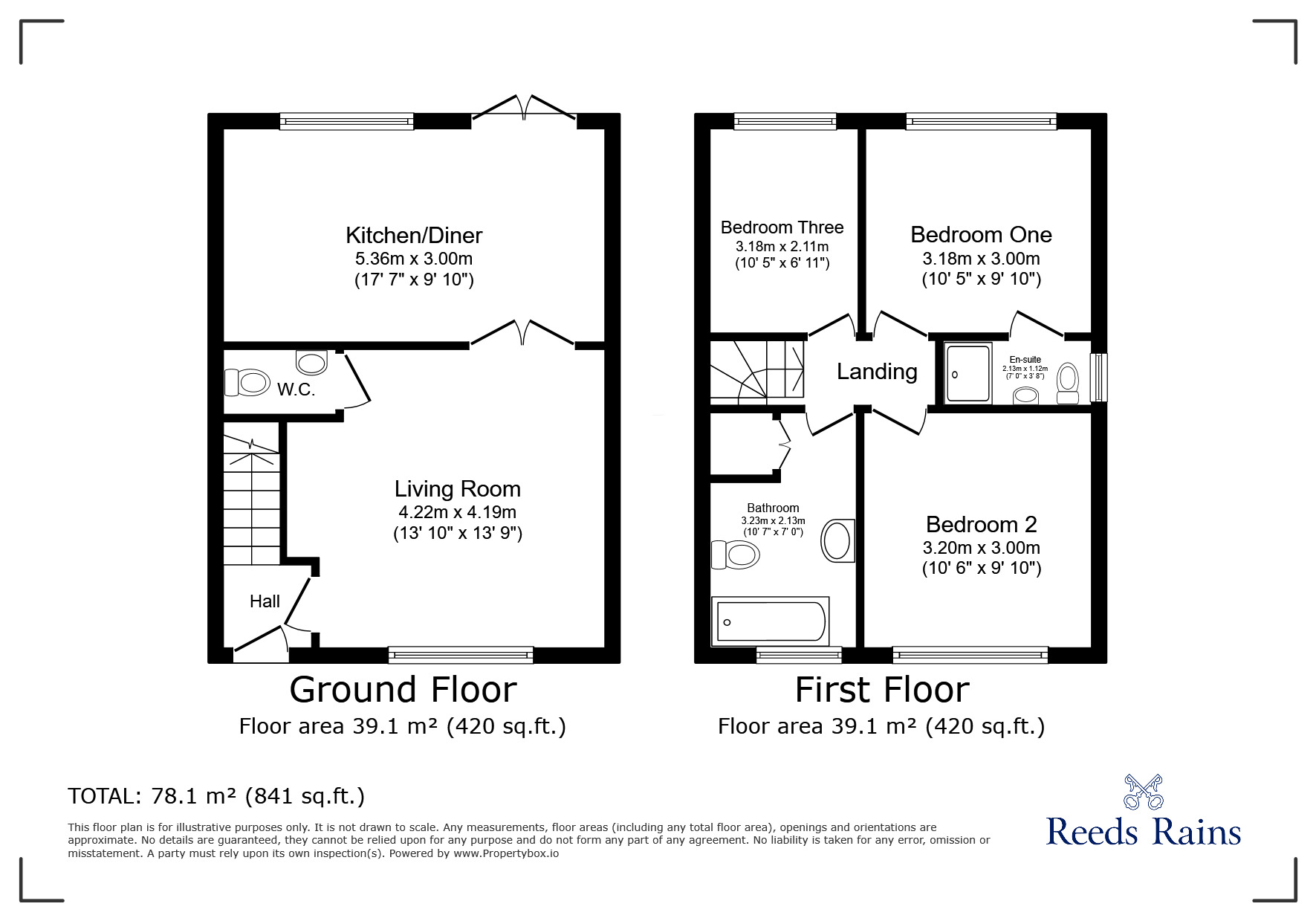 Floorplan of 3 bedroom Semi Detached House to rent, Stanhall Mews, Stanningley, West Yorkshire, LS28