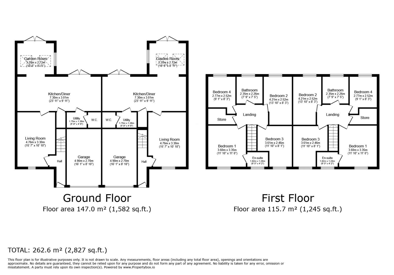 Floorplan of 8 bedroom Detached House for sale, Street Lane, Gildersome, Leeds, LS27