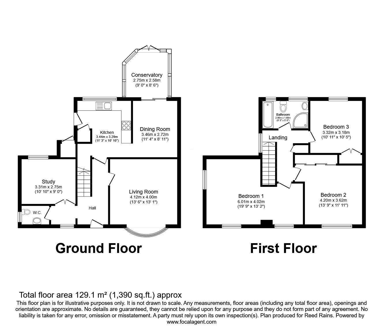 Floorplan of 4 bedroom Semi Detached House for sale, Springbank Avenue, Gildersome, Leeds, LS27