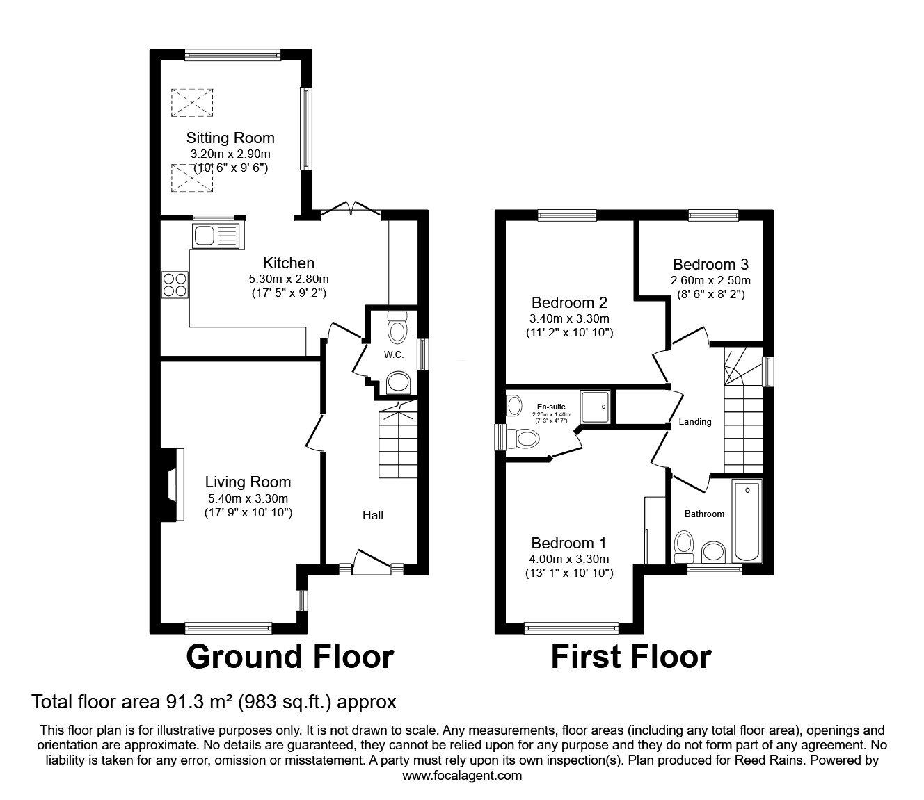 Floorplan of 3 bedroom Detached House for sale, Clark Spring Rise, Morley, West Yorkshire, LS27