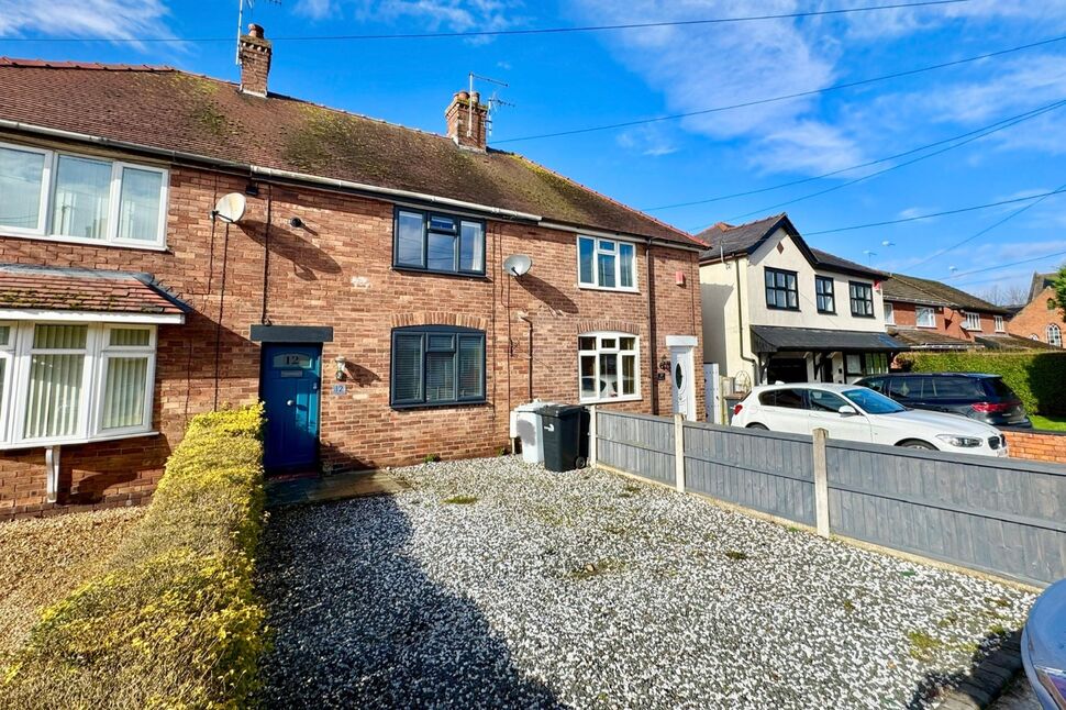 Main image of 2 bedroom Mid Terrace House for sale, Wybunbury Road, Willaston, Cheshire, CW5