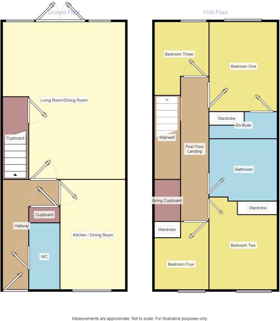 Floorplan of 4 bedroom Semi Detached House for sale, Heron Way, Edleston, Cheshire, CW5