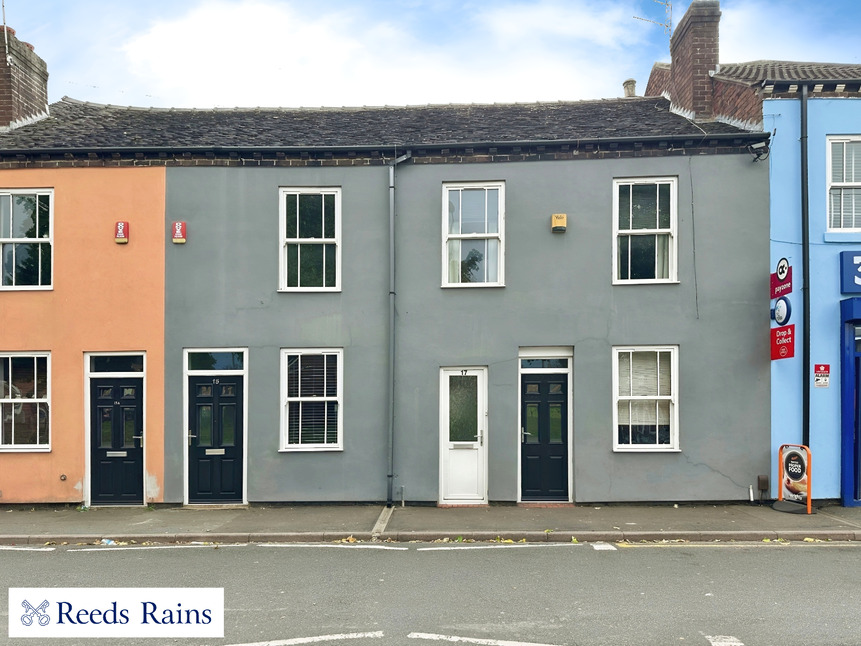 Main image of 2 bedroom Mid Terrace House for sale, High Street, Knutton, Staffordshire, ST5