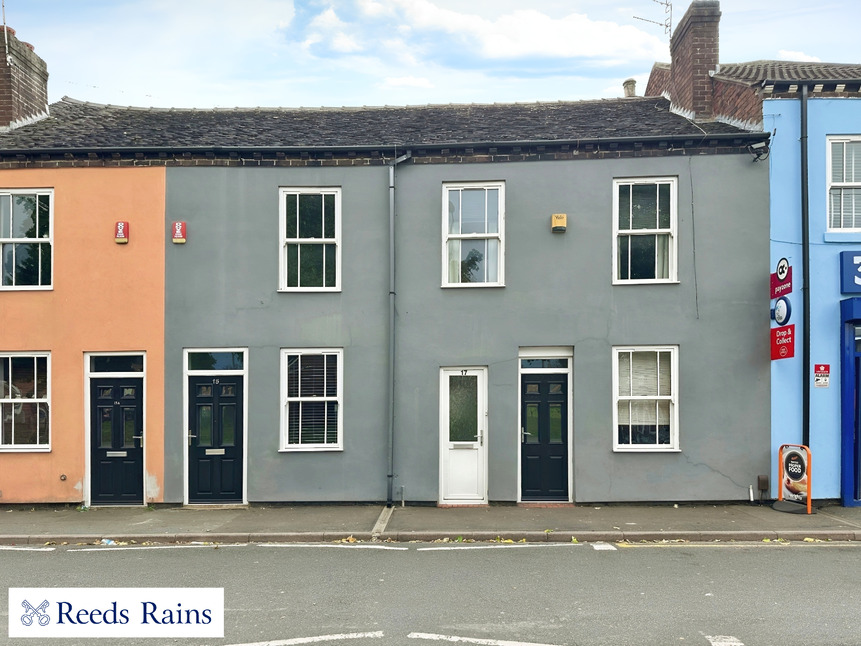 Main image of 2 bedroom Mid Terrace House for sale, High Street, Knutton, Staffordshire, ST5