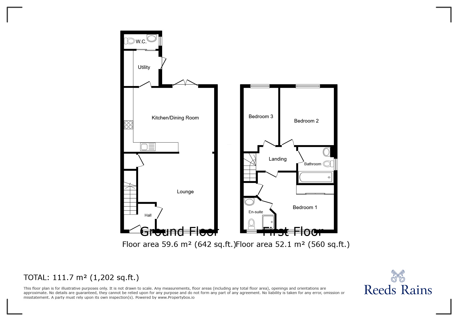 Floorplan of 3 bedroom Semi Detached House for sale, Arthur Cratchley Grove, Staffordshire, ST4