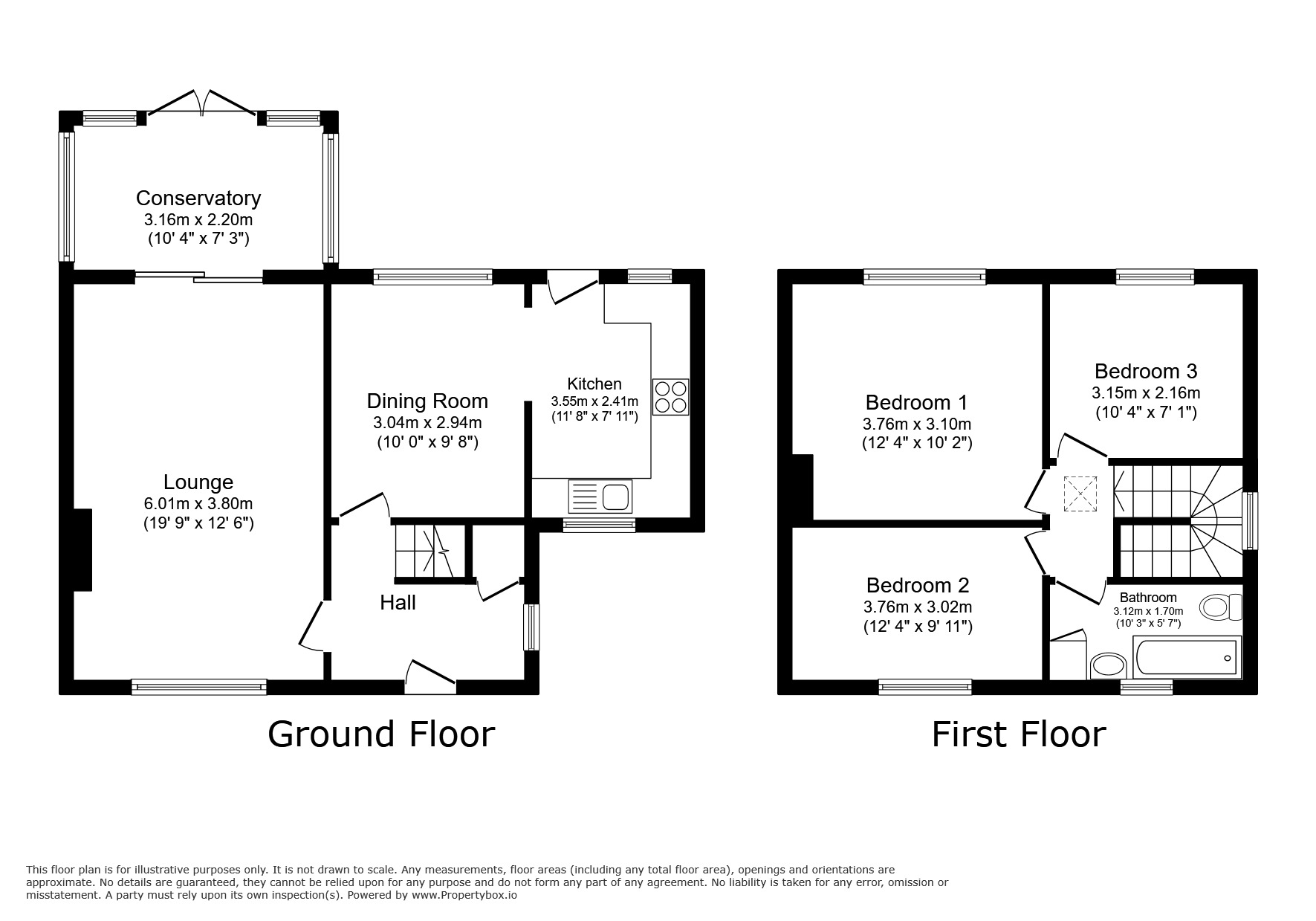 Floorplan of 3 bedroom Semi Detached House for sale, Beech Lane, Barnton, Cheshire, CW8