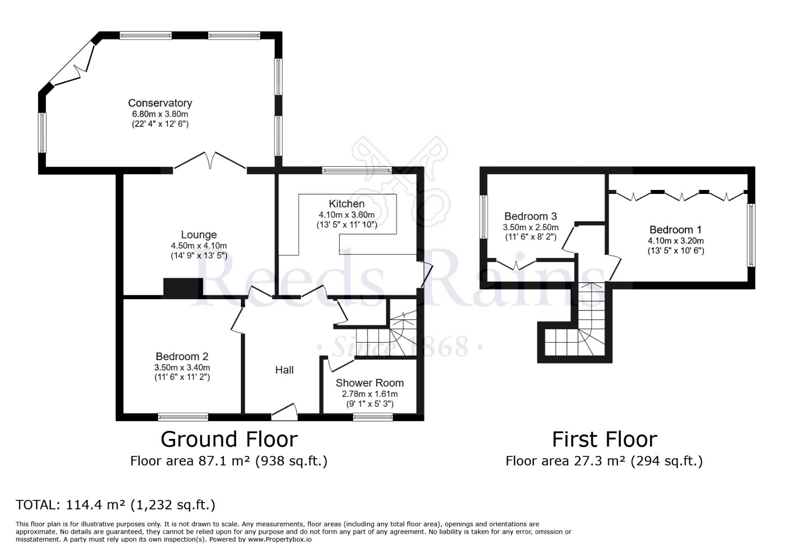 Floorplan of 3 bedroom Detached House for sale, Douglas Bank Drive, Wigan, Greater Manchester, WN6