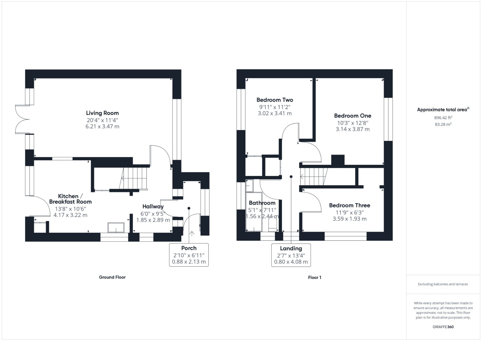 Floorplan of 3 bedroom Semi Detached House for sale, Westward Drive, Pill, Bristol, BS20