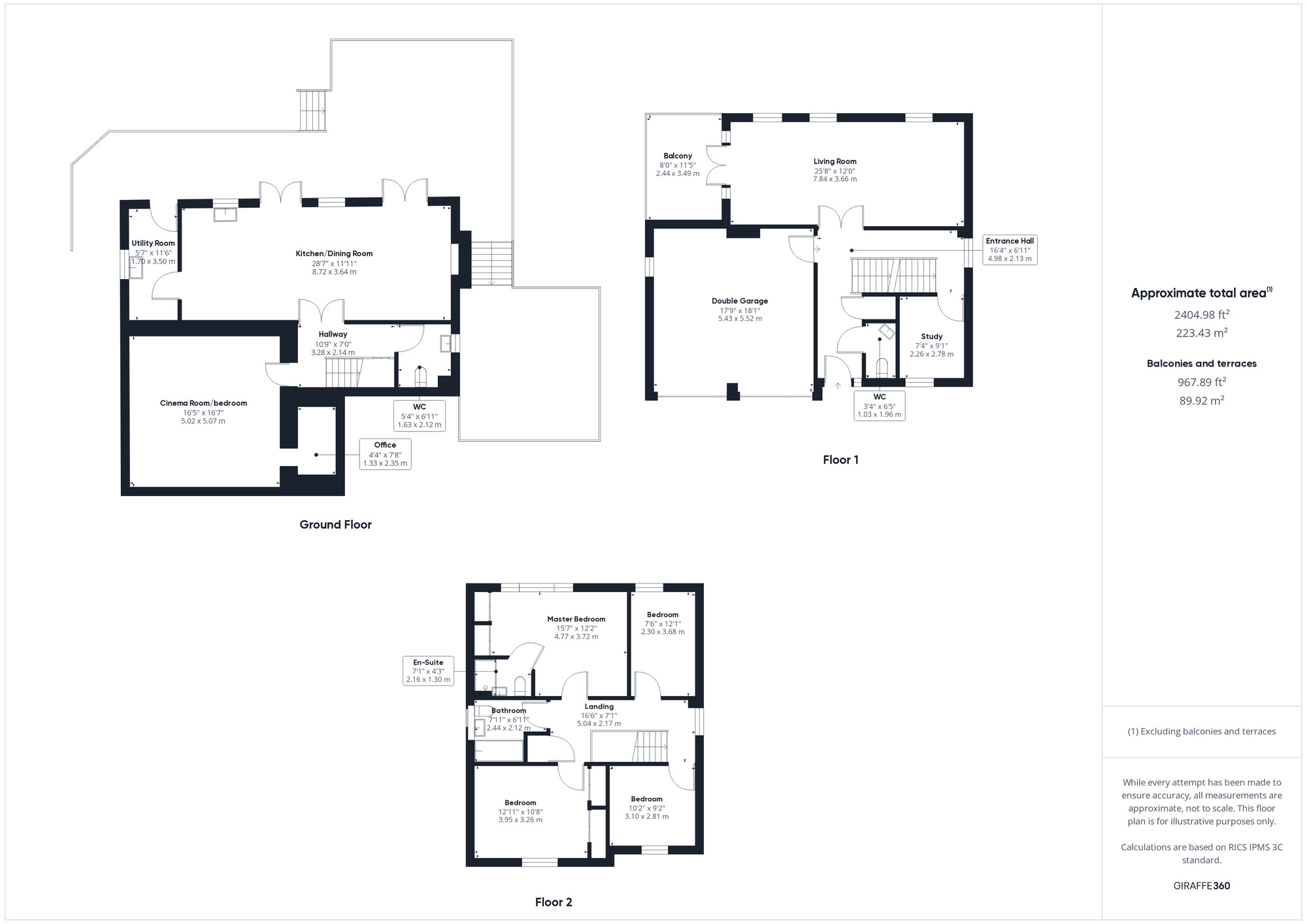 Floorplan of 5 bedroom Detached House for sale, Charlcombe Rise, Portishead, Bristol, BS20