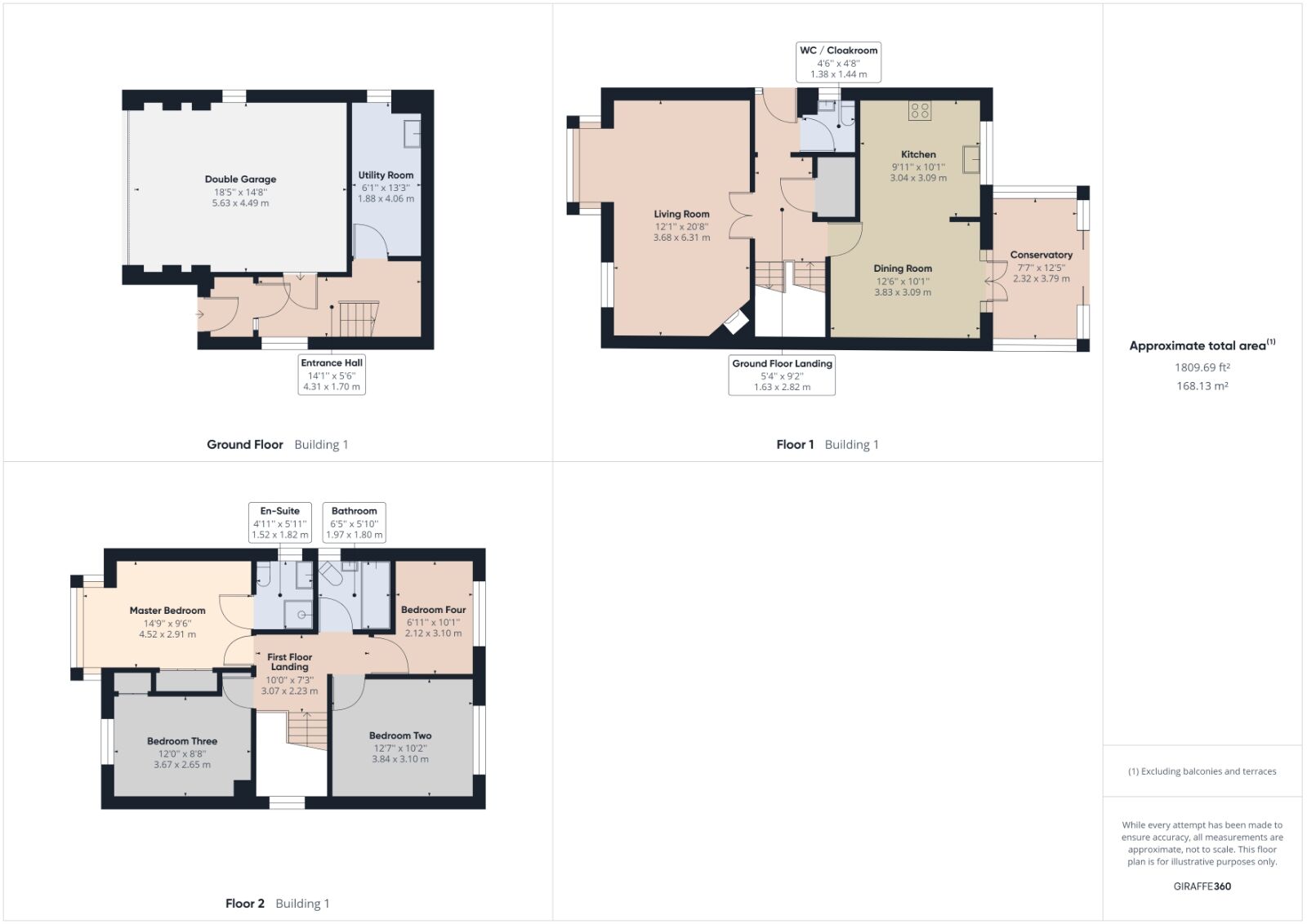 Floorplan of 4 bedroom Detached House for sale, Drakes Way, Portishead, Bristol, BS20